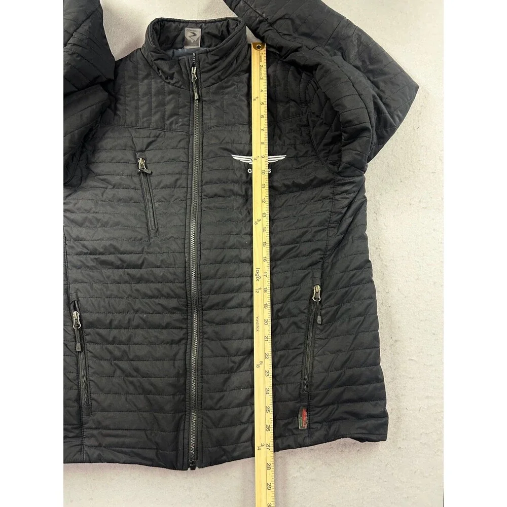 Hyundai Genesis Storm Creek MensFront Runner Med Black Quilted Insulated Jacket